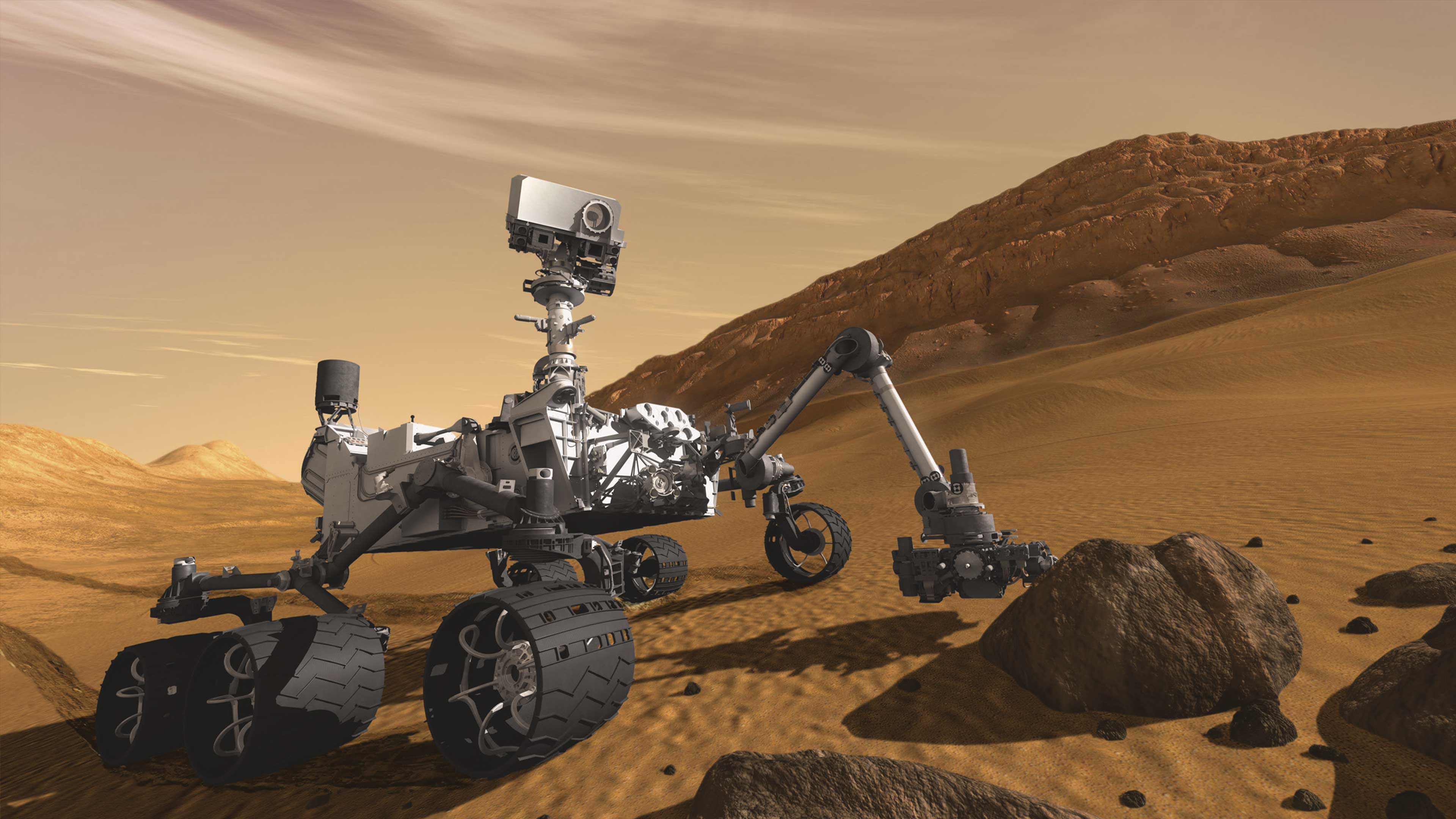 Curiosity llegó a Marte