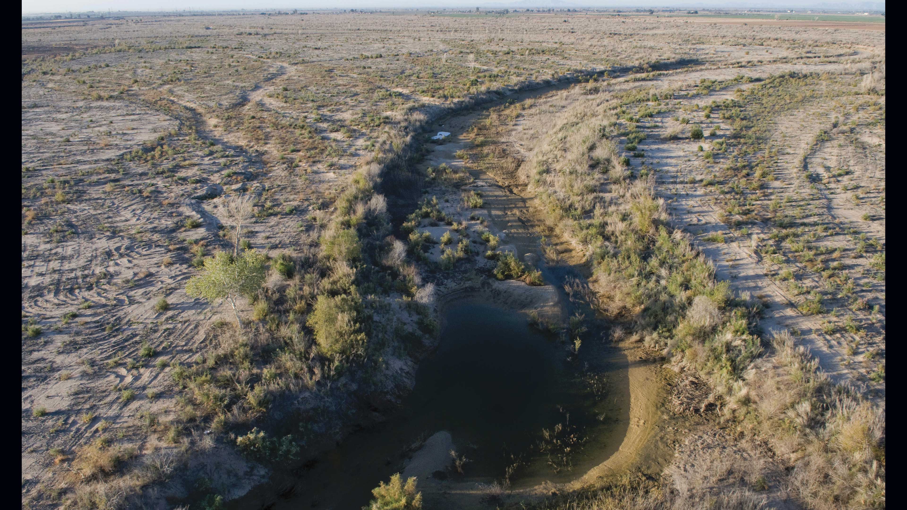 El río Colorado llega al Mar de Cortés