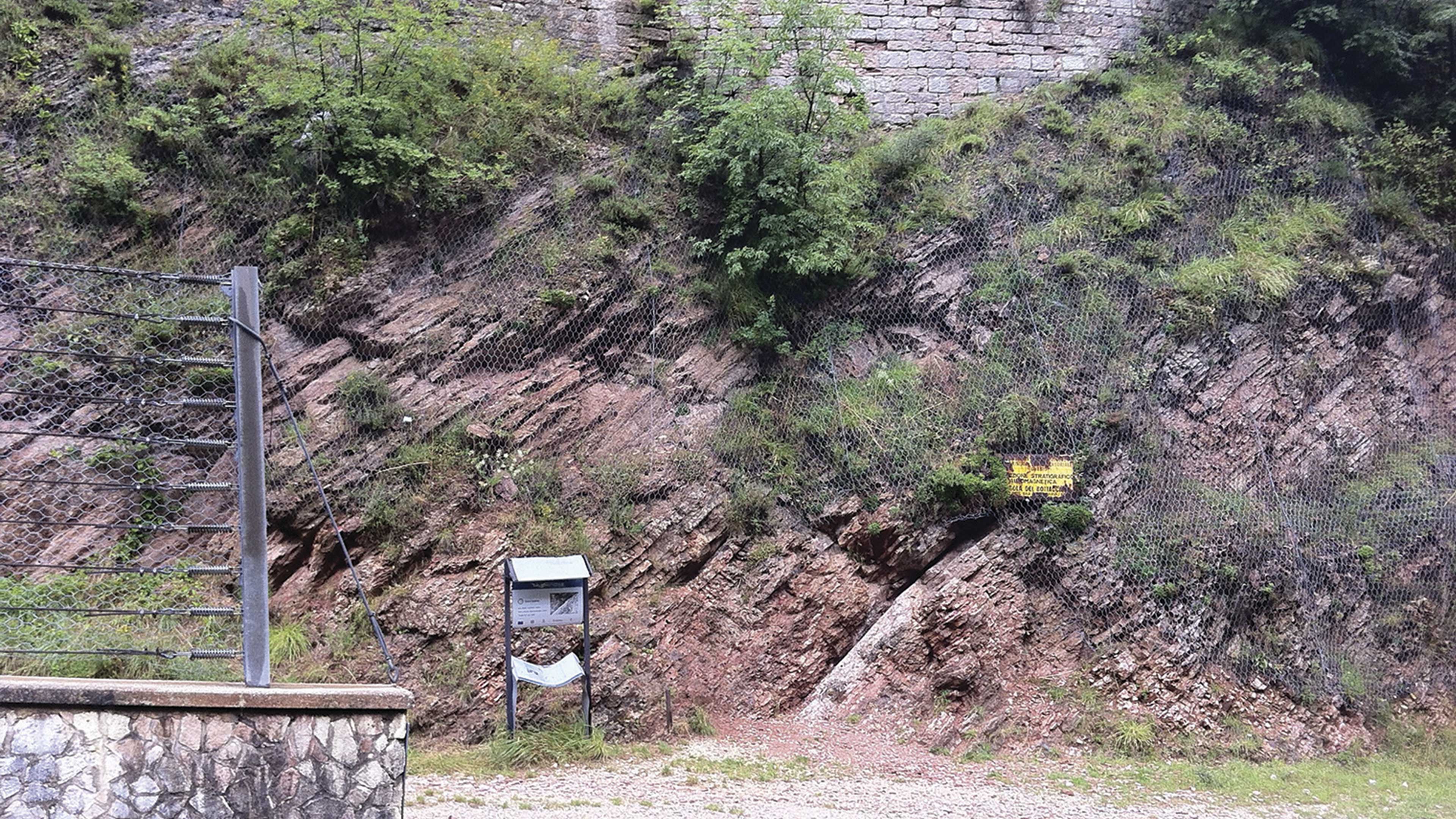 La cañada del Botaccione: tesoro de la geología