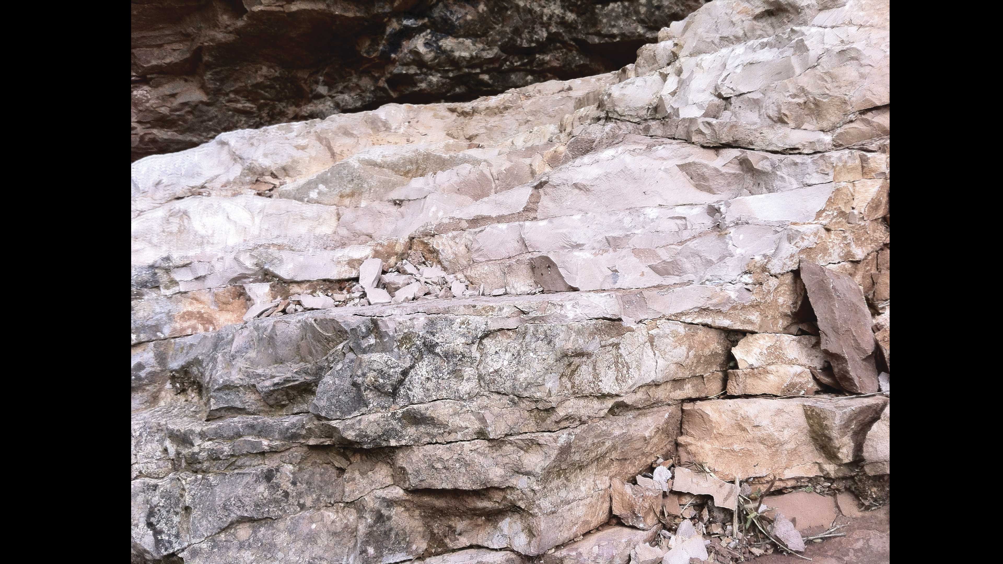 La cañada del Botaccione: tesoro de la geología