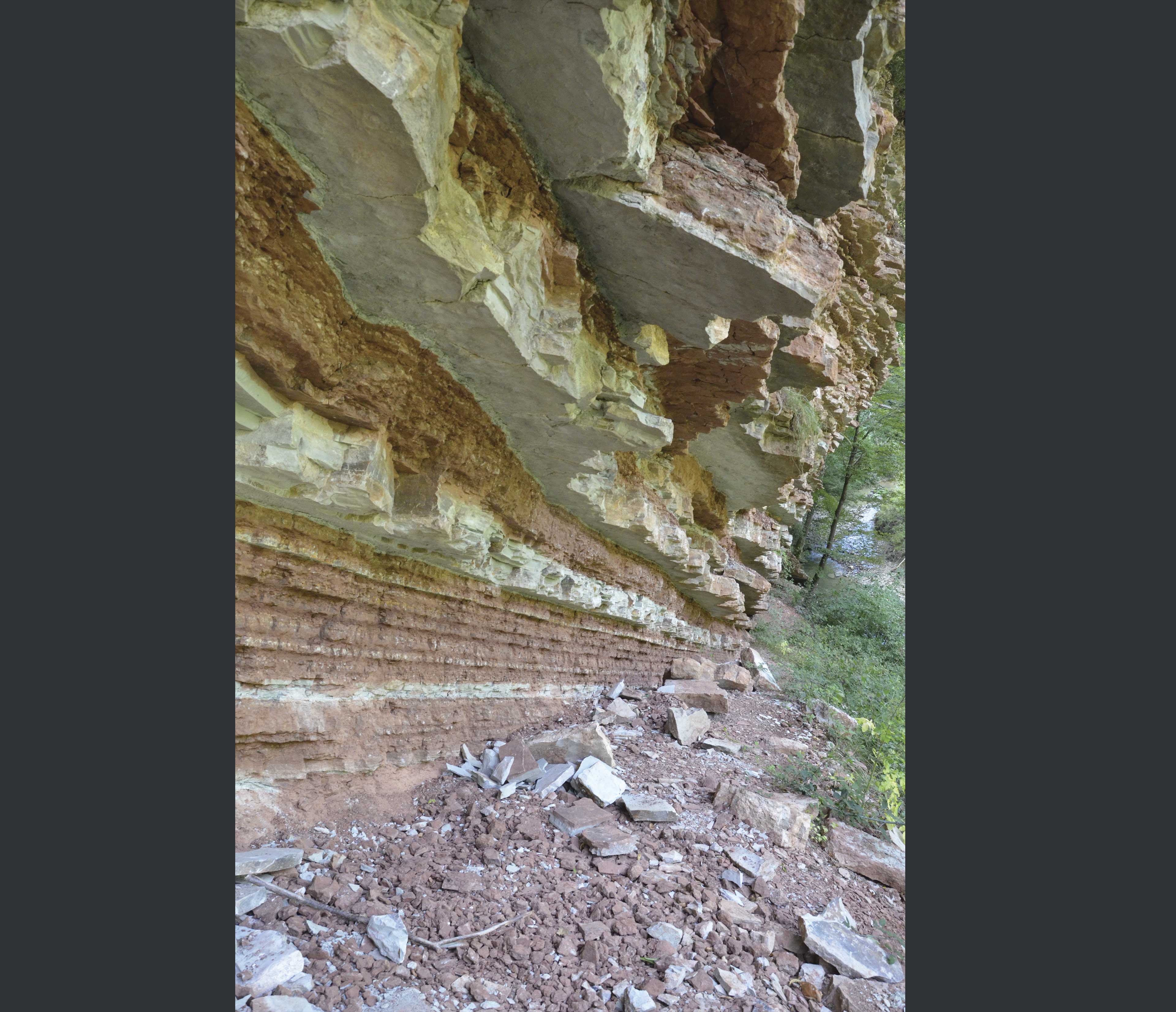 Imagen de La cañada del Botaccione: tesoro de la geología