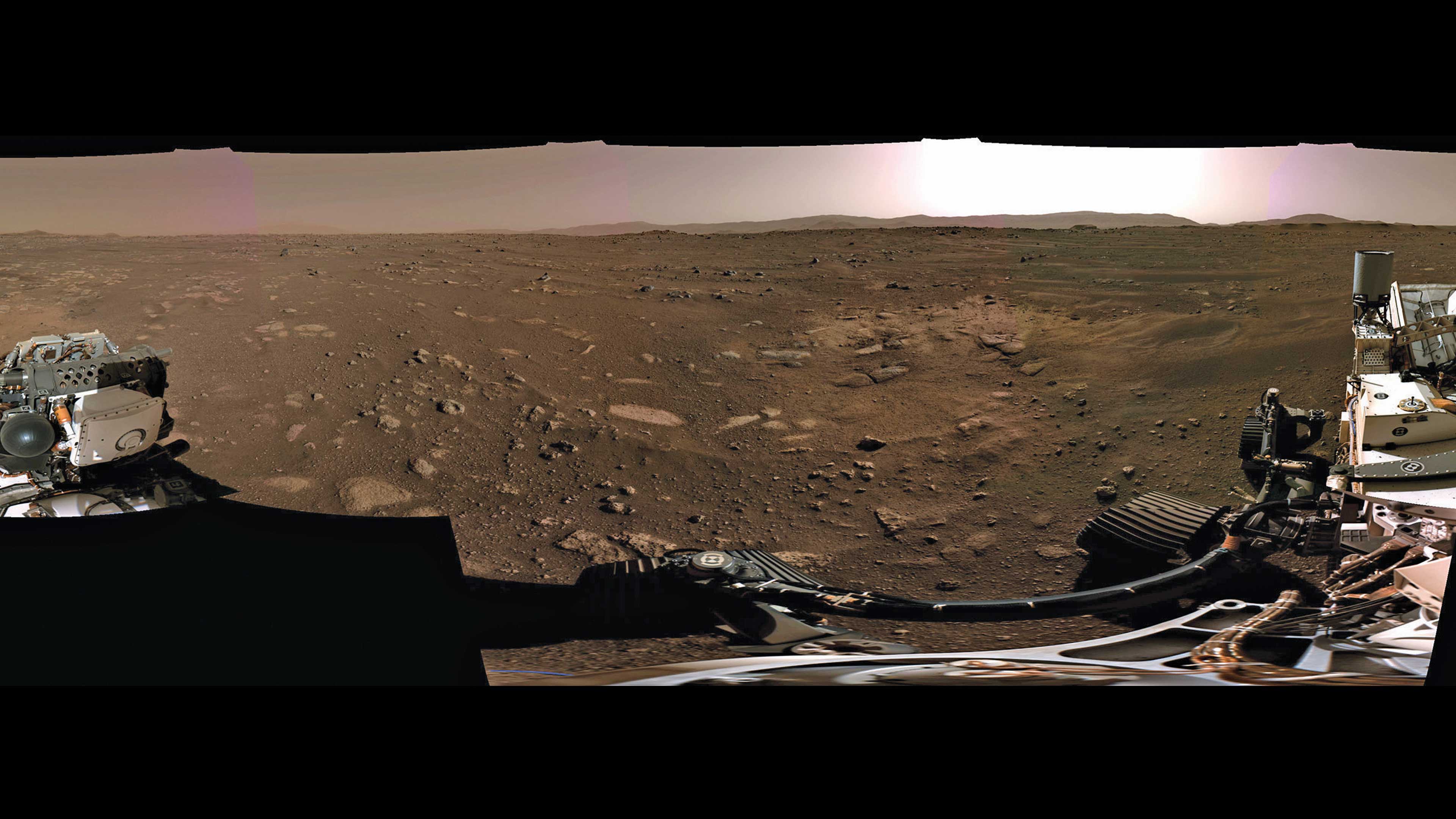 Imagen principal del artículo Agua en Marte