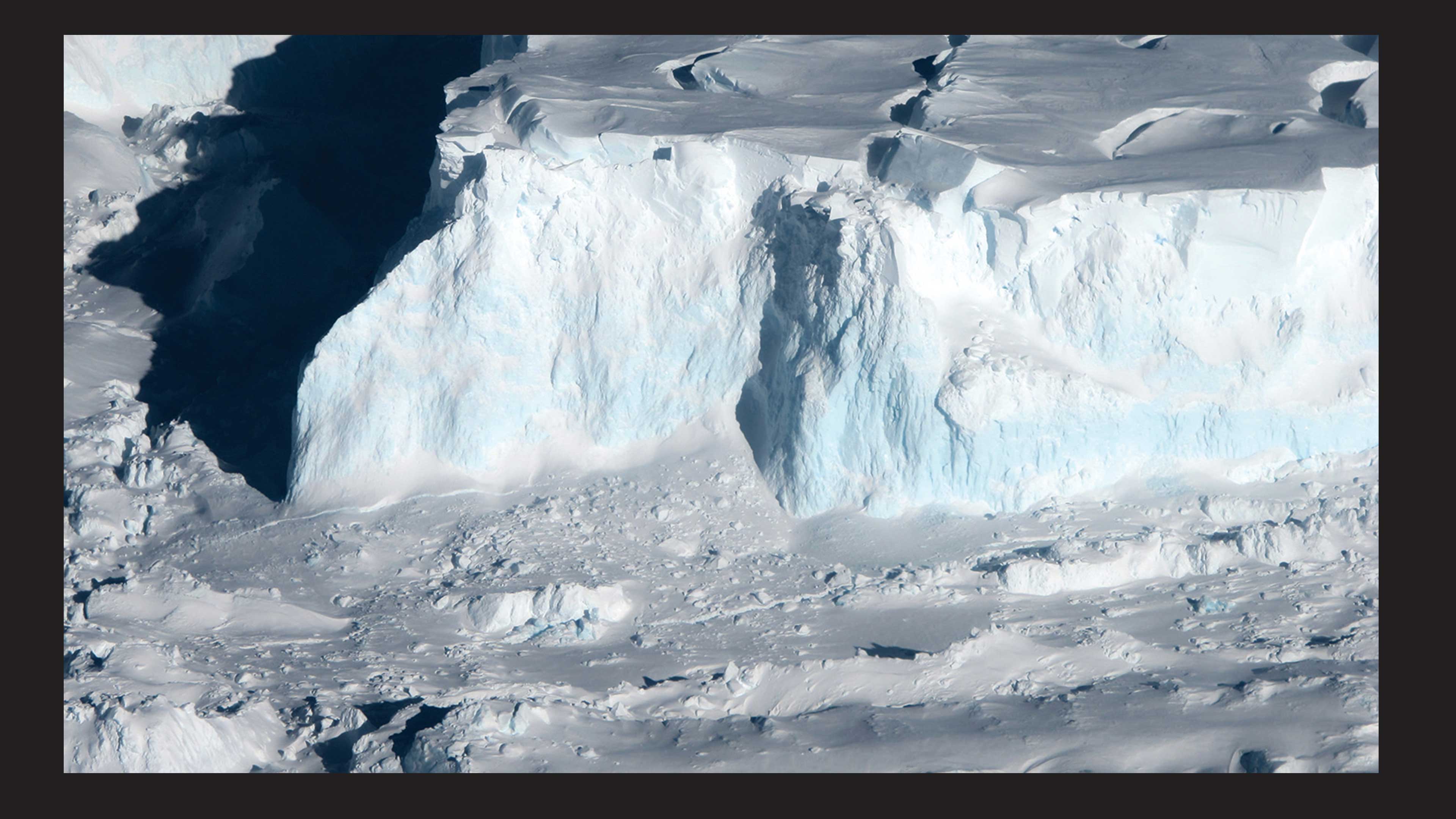 En peligro un glaciar de la Antártida