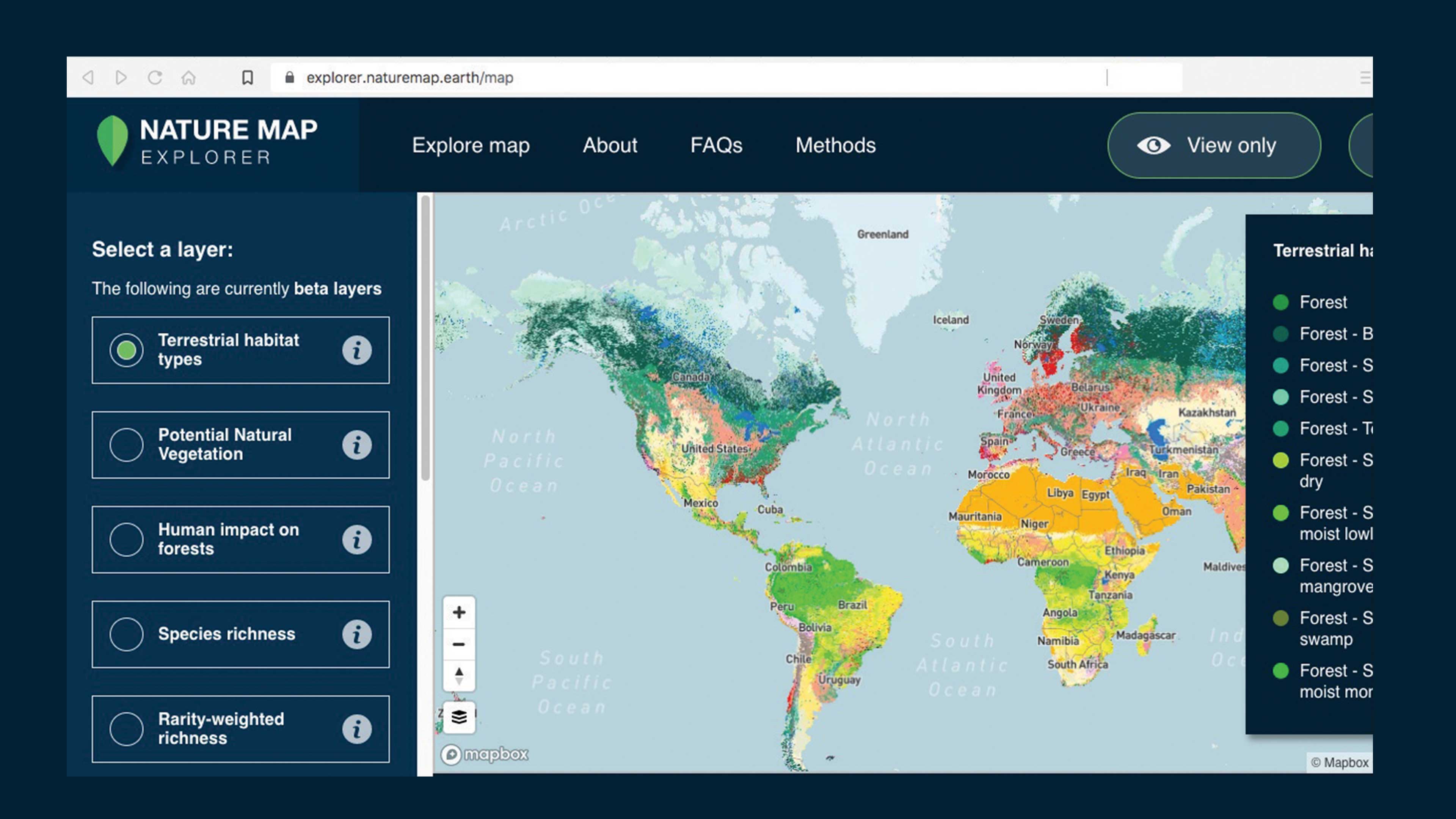 Mapas para diseñar mejores políticas de conservación