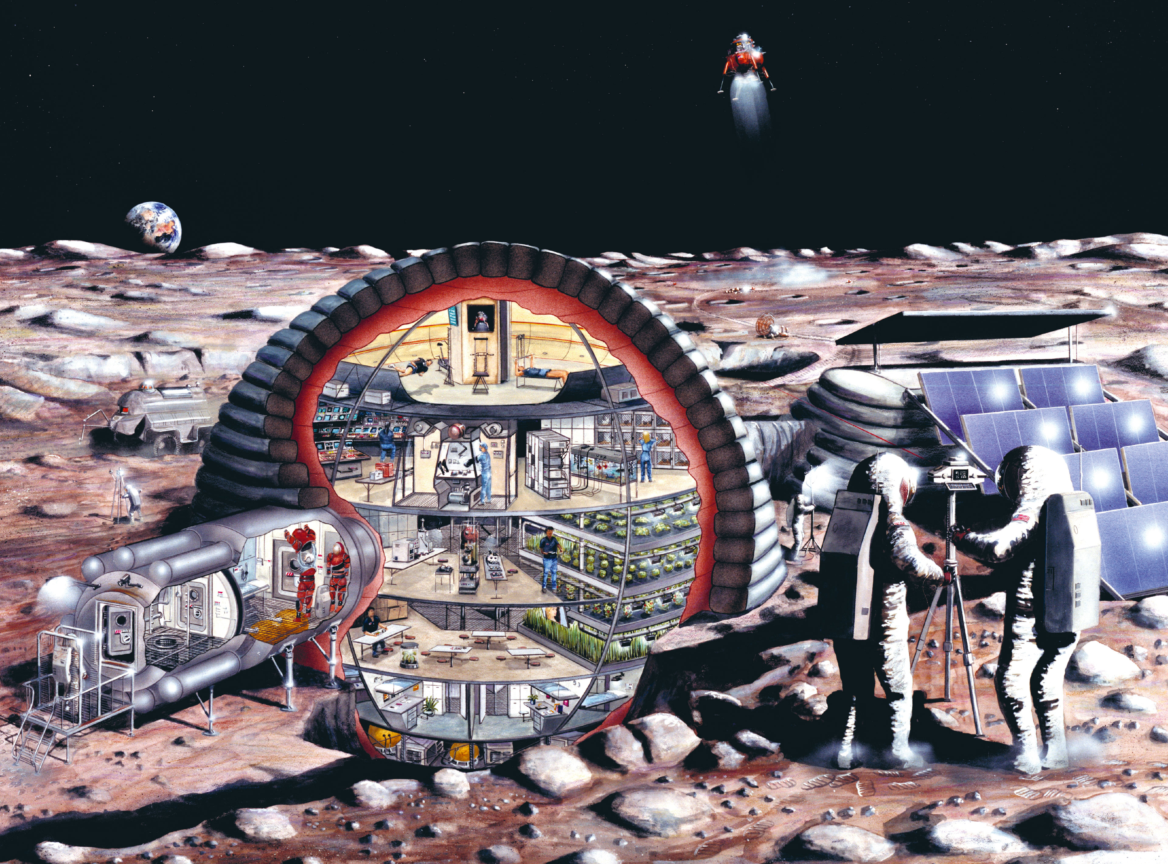 Vivir en el espacio