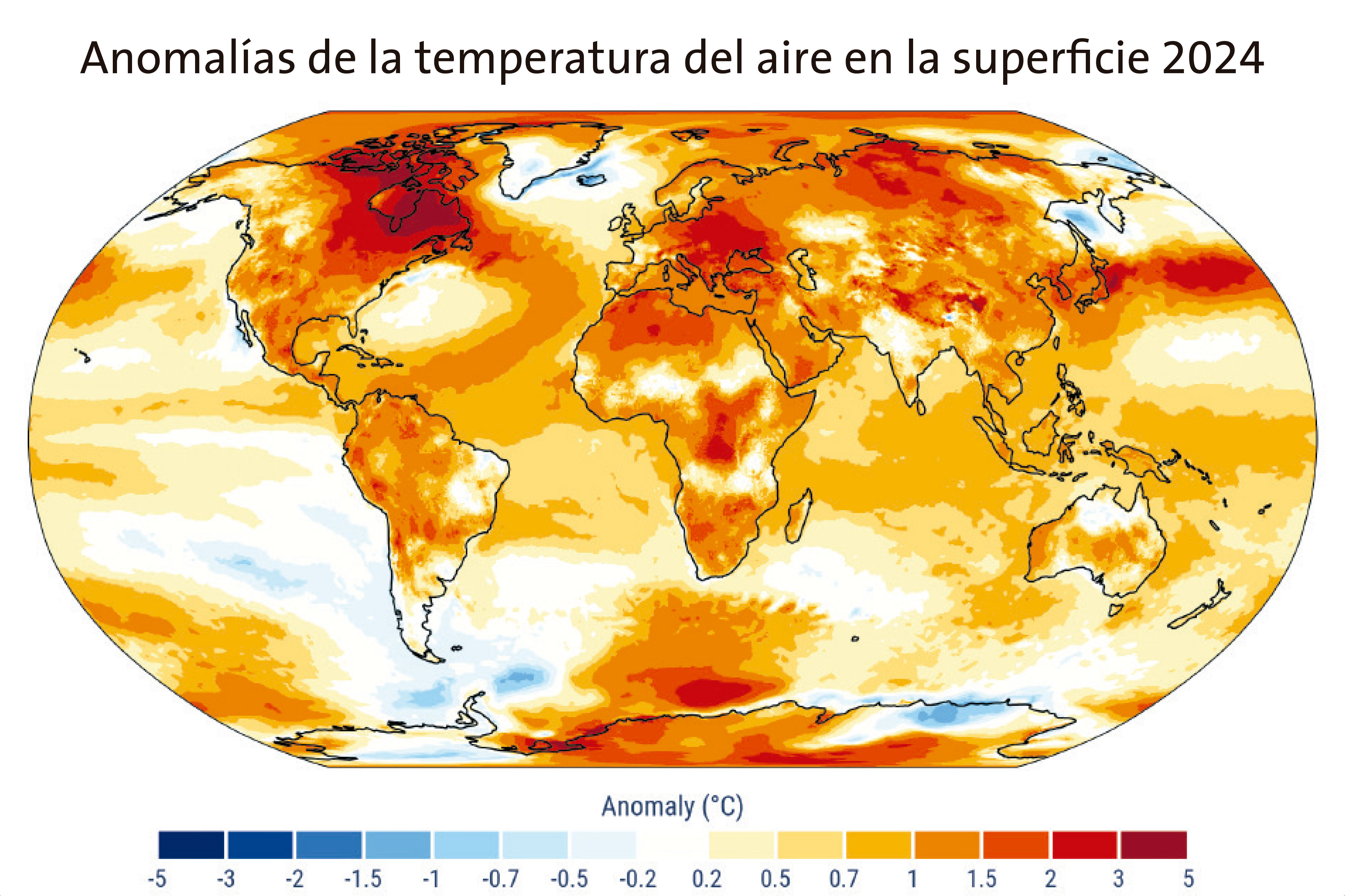 El año más caliente