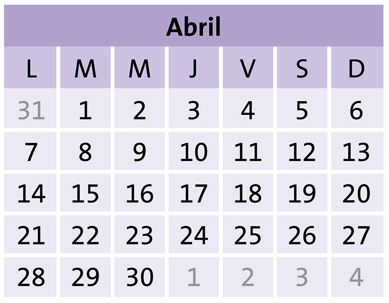 Tres en columna