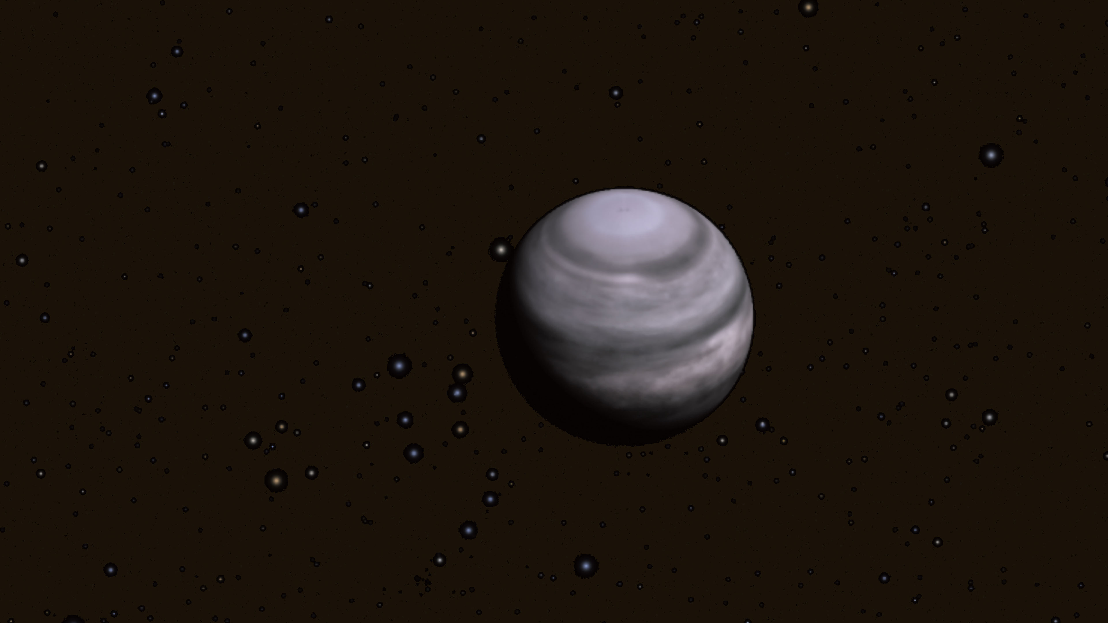 Un planeta que se desintegra
